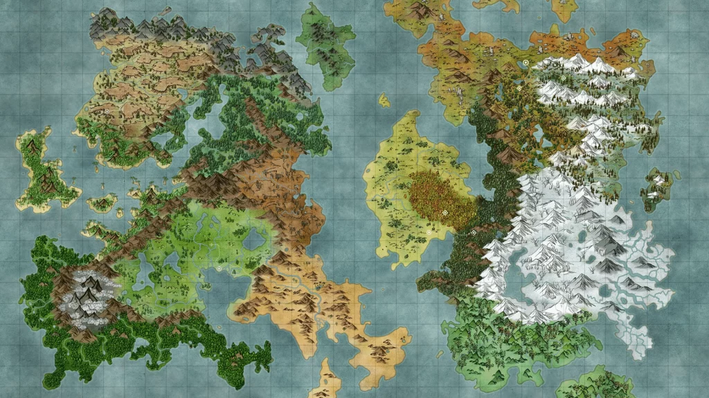 Ashes of Creation World Map