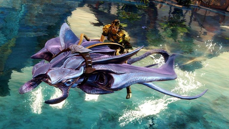 Guild Wars 2 verrät, welche neuen Fähigkeiten der Schweberochen mit Visions of Eternity bekommt GW2 Schweberochen