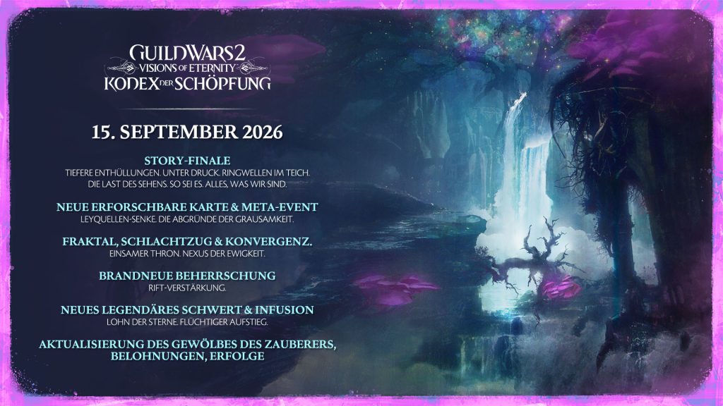 Guild Wars 2 „Kodex der Schöpfung“ Übersicht der Inhalte